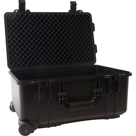 Dynamic Mobile Tool Case, Impact-Resistant Polypropylene, Black, 22 in W x 14 in D x 11-1/2 in H D105201